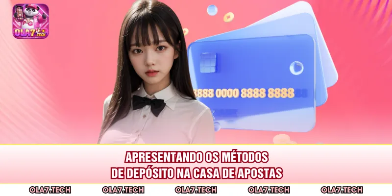 Apresentando os métodos de depósito na casa de apostas