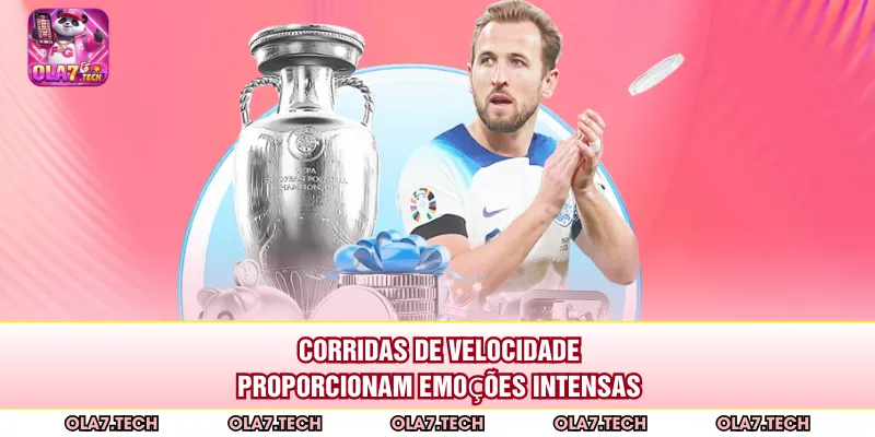 Corridas de velocidade proporcionam emoções intensas